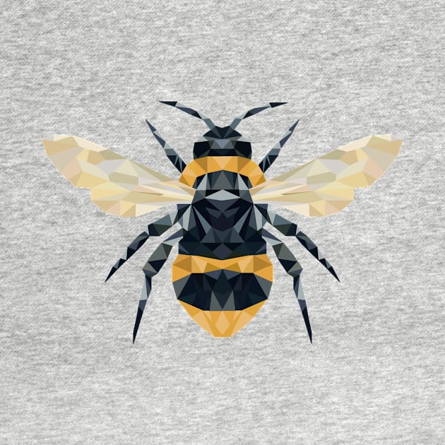 Geometric Bumble Bee by sins0mnia